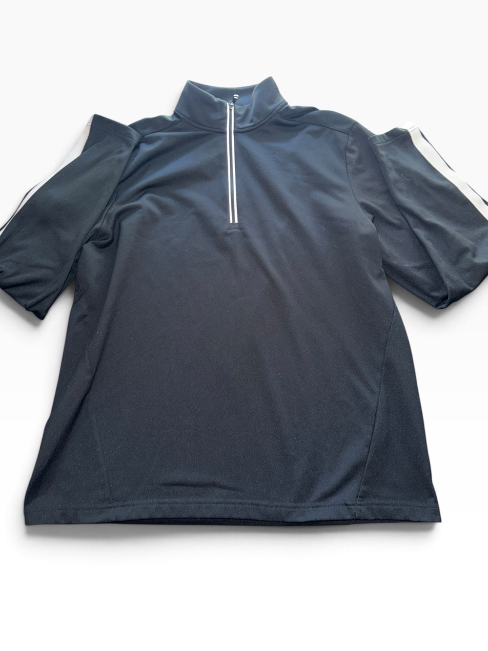 Under Armour Men's XL Quarter Zip Wind Shirt Black Owens Corning Corporate